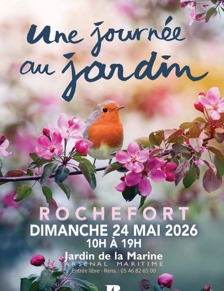 Affiche une journée au jardin
