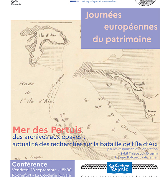 Affiche conférence mer des pertuis